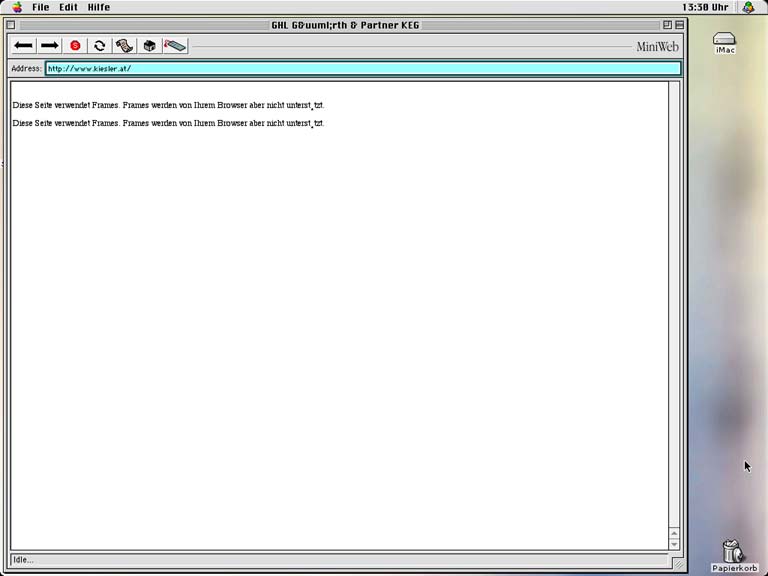 Mini Web 0.6 / Mac OS 9.0
