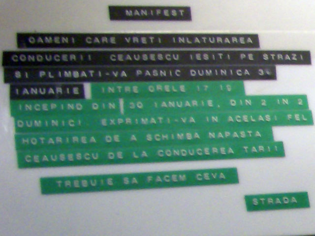 manifest